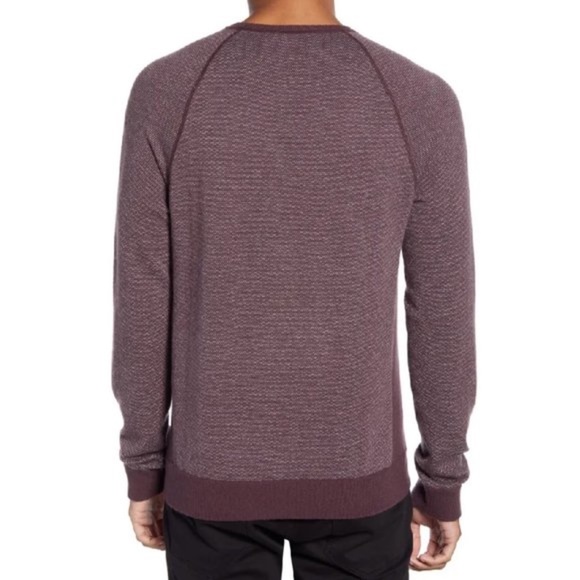 Vince Birdseye Crewneck Wool & Cashmere Sweater - Picture 2 of 7